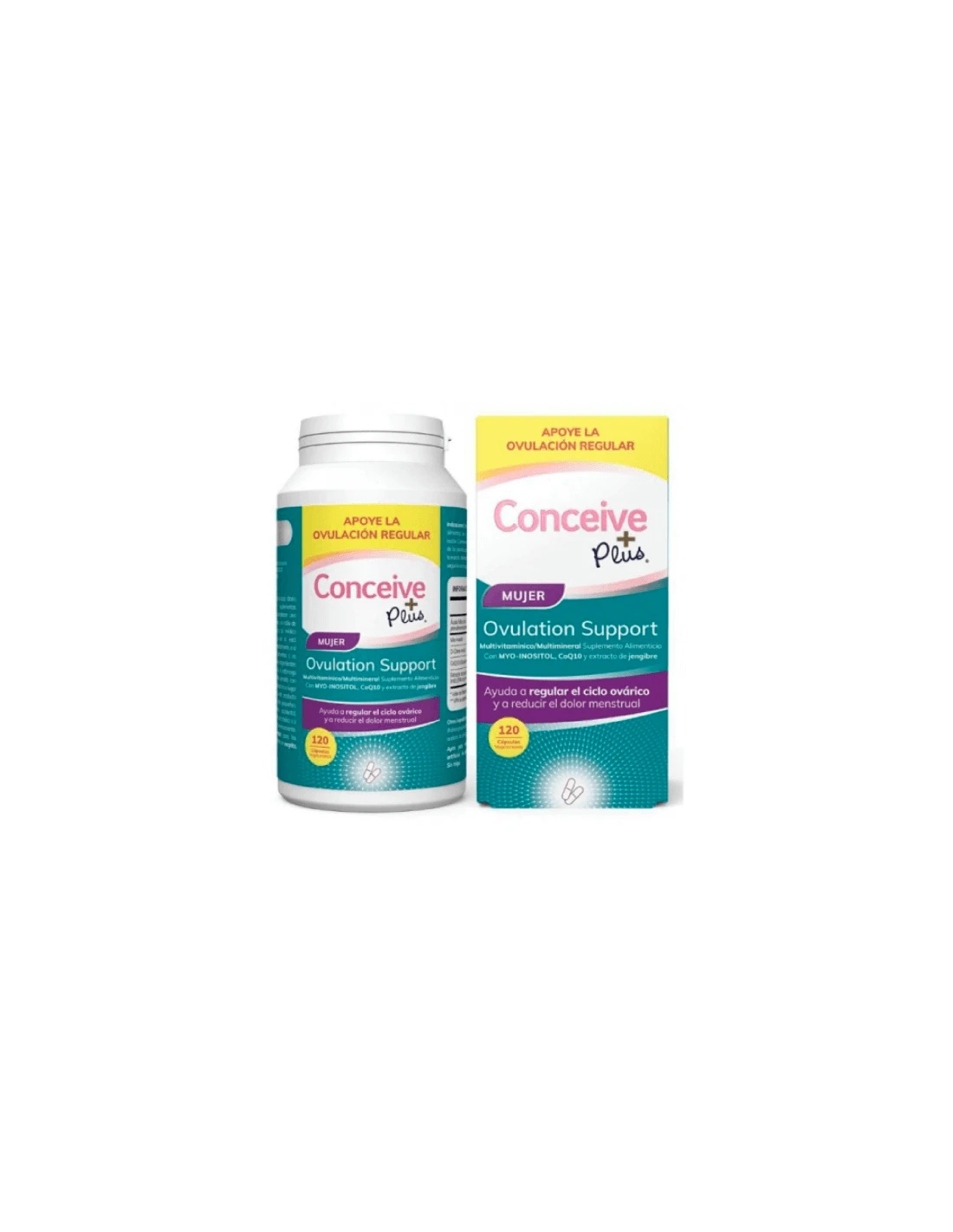 SASMAR CONCEIVE PLUS MUJER OVULACION 120 CAPS 3 SASMAR CONCEIVE PLUS MUJER OVULACION 120 CAPS