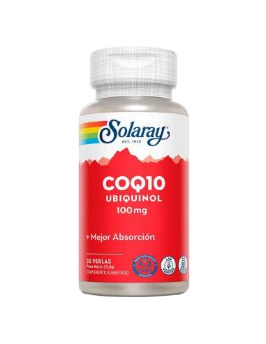 SOLARAY COQ10 UBIQUINOL 100 MG 30 COMPRIMIDOS 3 SOLARAY COQ10 UBIQUINOL 100 MG 30 COMPRIMIDOS