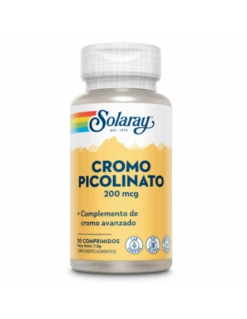 SOLARAY CROMO PICOLINATO 200 MG 50 COMPRIMIDOS