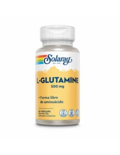 SOLARAY L-GLUTAMINE 500 MG 50 CÁPSULAS