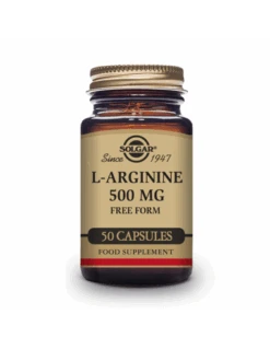 SOLGAR L-ARGININA 500 MG 50 CAPSULAS
