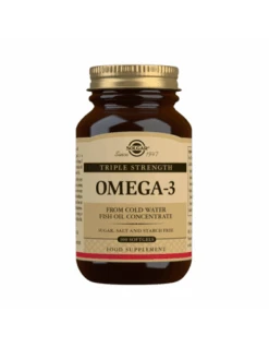 SOLGAR OMEGA 3 TRIPLE CONCENTR 100 CAP BLAN