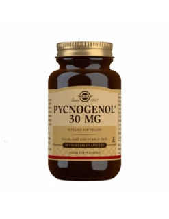 SOLGAR PINO 30 MG CORTEZA PINO Y PYCNOGENOL 60 CÁPSULAS