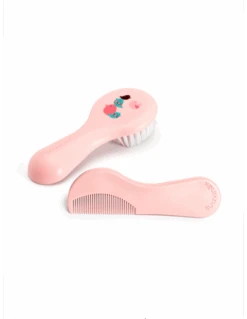 SUAVINEX CEPILLO Y PEINE ROSA