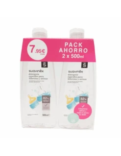 SUAVINEX DETERGENTE BIBERON TETINA 500 ML DUPLO
