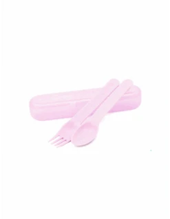 SUAVINEX SET DE CUBIERTOS INFANTILES ESTUCHE LILA