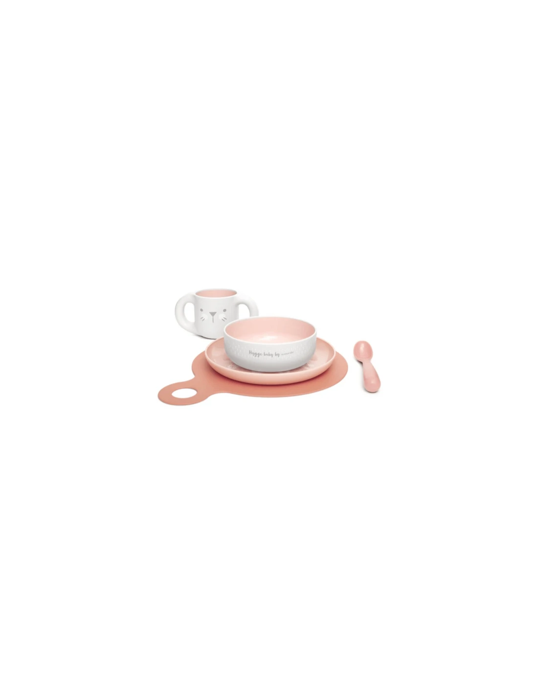 SUAVINEX VAJILLA INFANTIL ROSA FIRST BOOO! + 6 MESES 4 SUAVINEX VAJILLA INFANTIL ROSA FIRST BOOO! + 6 MESES - Imagen 2