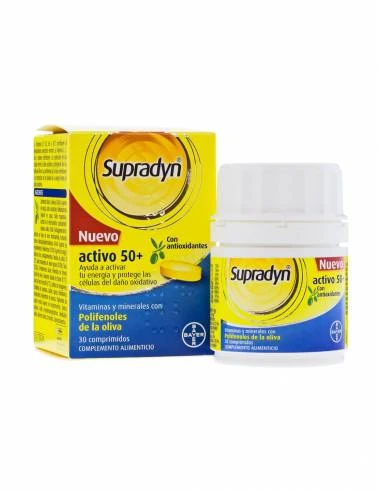 SUPRADYN VITAL 50+ ANTIOXIDANTES 30 COMP 3 SUPRADYN VITAL 50+ ANTIOXIDANTES 30 COMP