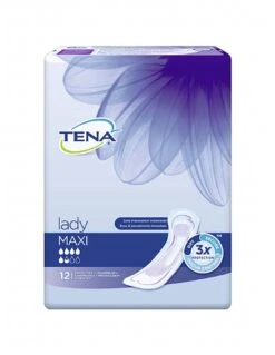 TENA LADY COMPRESA MAXI 12 UN