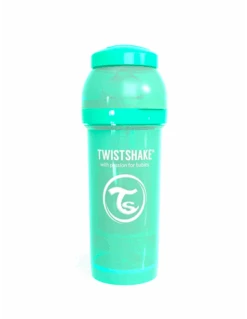 TWISTSHAKE BIBERÓN ANTCÓLICO VERDE PASTEL 260 ML