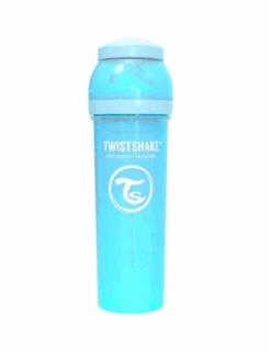 TWISTSHAKE BIBERÓN ANTICÓLICO AZUL PASTEL 330 ML