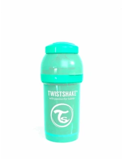 TWISTSHAKE BIBERÓN ANTICÓLICO VERDE PASTEL 180 ML