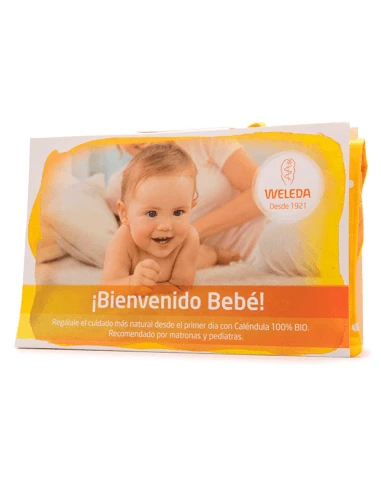WELEDA SET REGALO BIENVENIDO BEBÉ NECESER 3 WELEDA SET REGALO BIENVENIDO BEBÉ NECESER