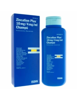 ZINCATION PLUS 10 MG/ML +4MG/ML CHAMPÚ MEDICINAL 500ML