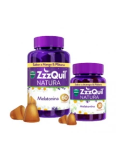 Vicks® ZZZQUIL NATURA 90 GUMMIES SABOR MANGO&PLATANO PACK